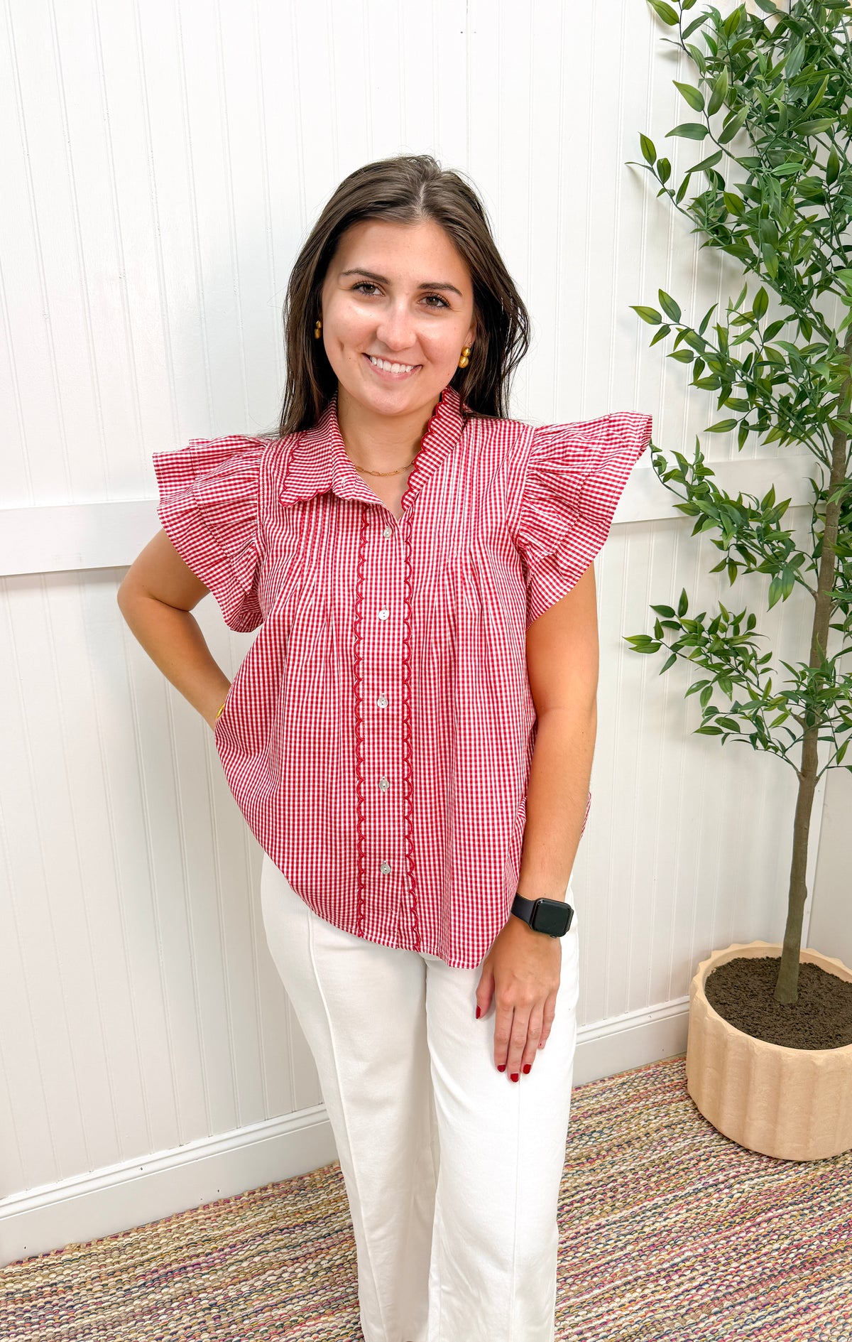 Flutter Stitch Top
