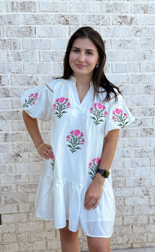 Flirty Floral Dress