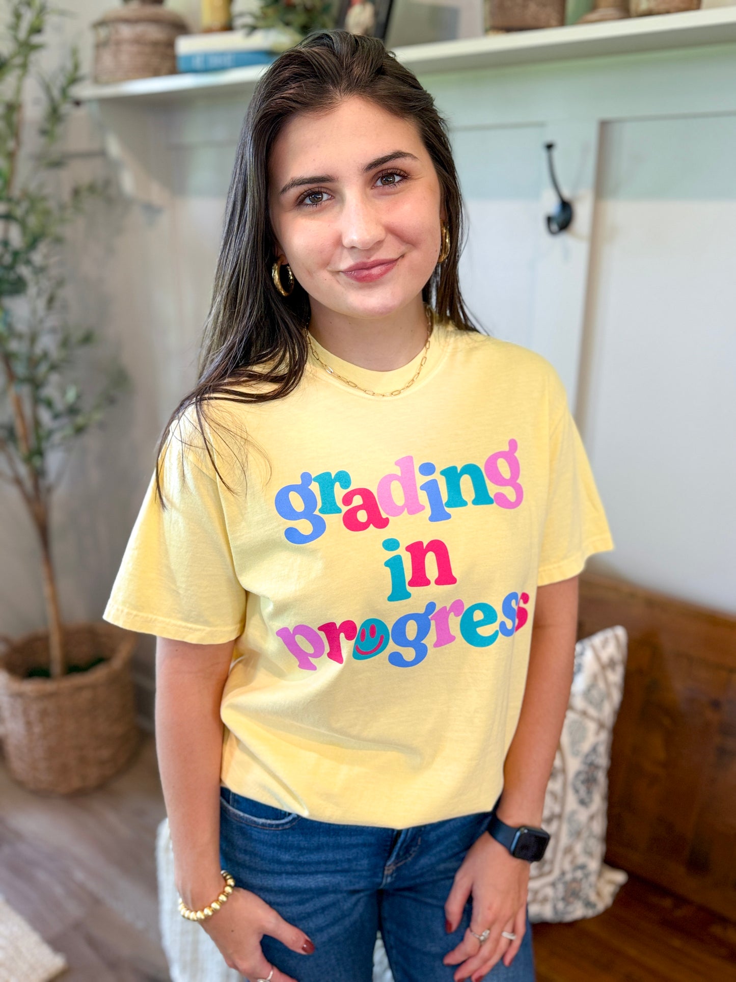 Grading in Progress Tee