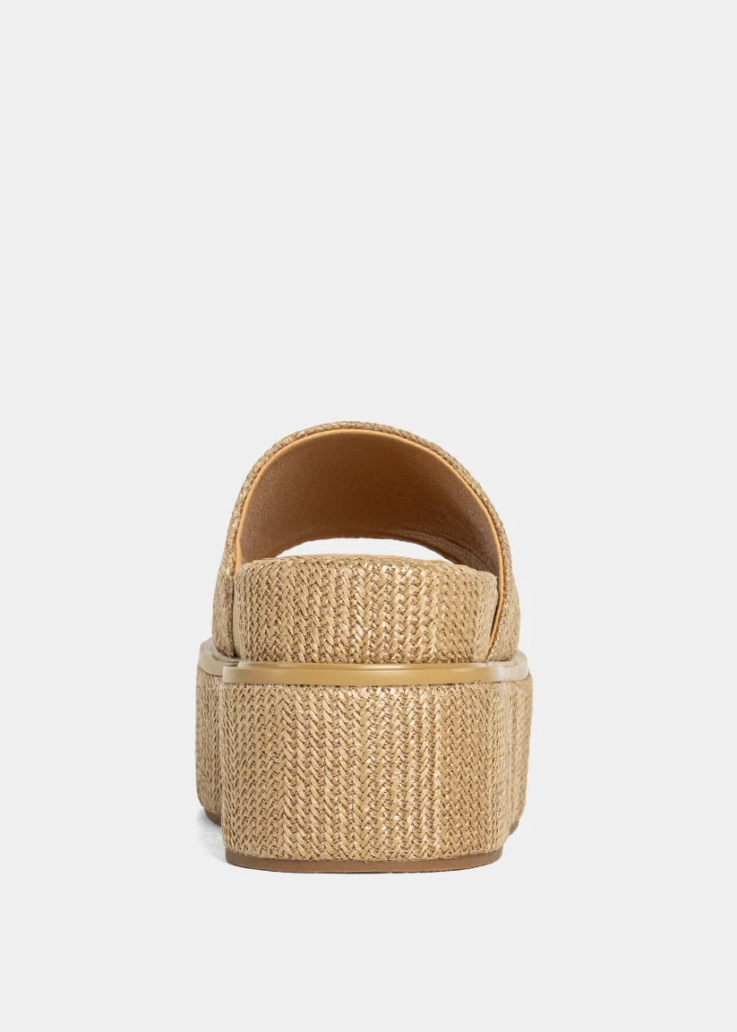 Lexie Natural Platform Sandal