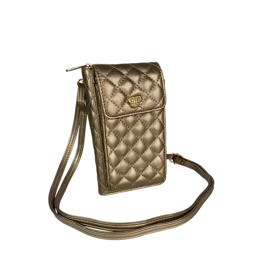 Mor Phone Crossbody Gold