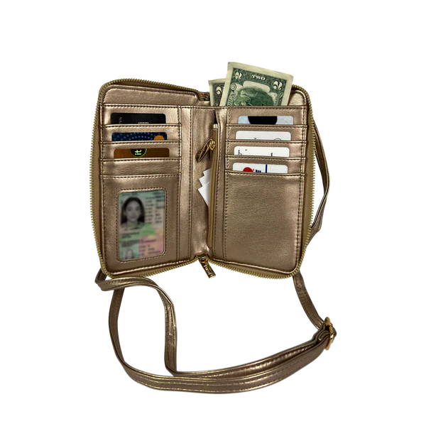 Mor Phone Crossbody Gold