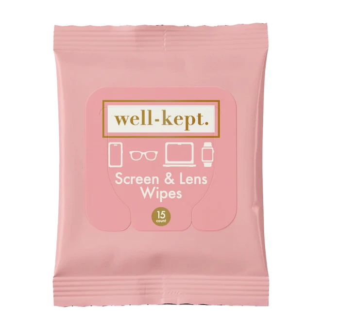 Well-Kept Screen and Lens Wipes