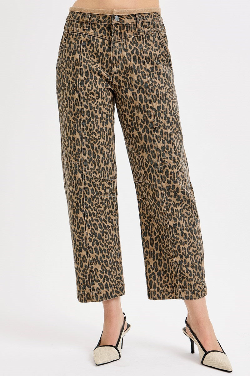 Leopard Relaxed Pants