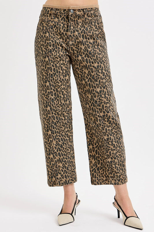 Leopard Relaxed Pants