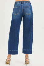 Slouch Crop Barrel Jeans