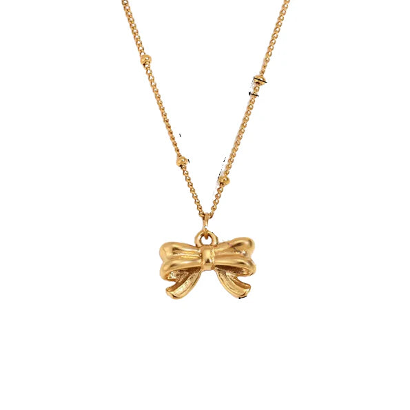 Petite Bow Necklace