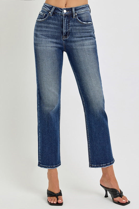 High Rise Crop Jeans