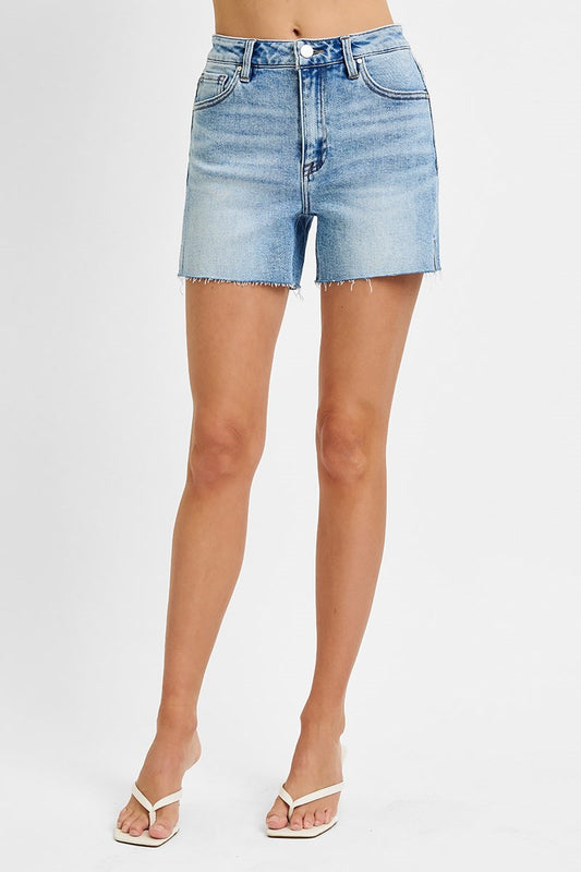 Raw Slit Shorts