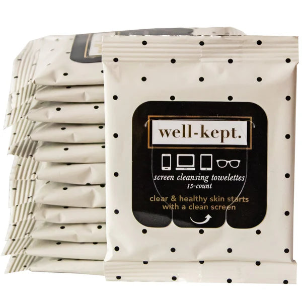Well-Kept Screen and Lens Wipes