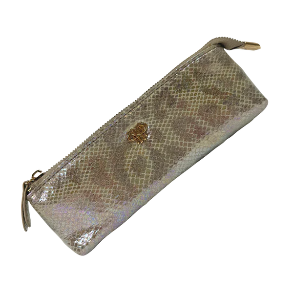 Glimmer Leopard Sleek Stash Case