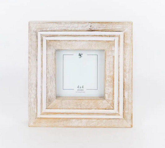 4 x 4 Mango Wood Square Frame