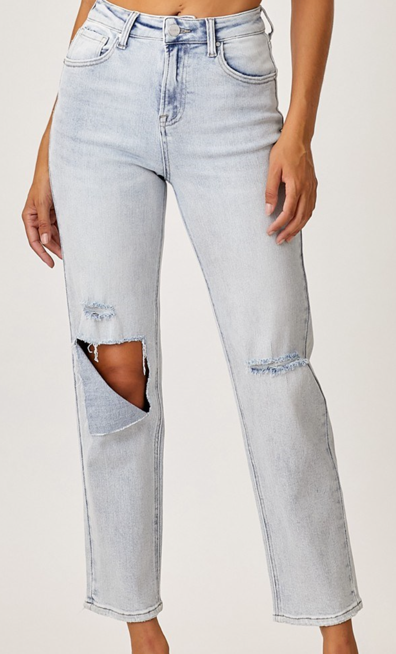 Risen Relaxed Distressed Jeans