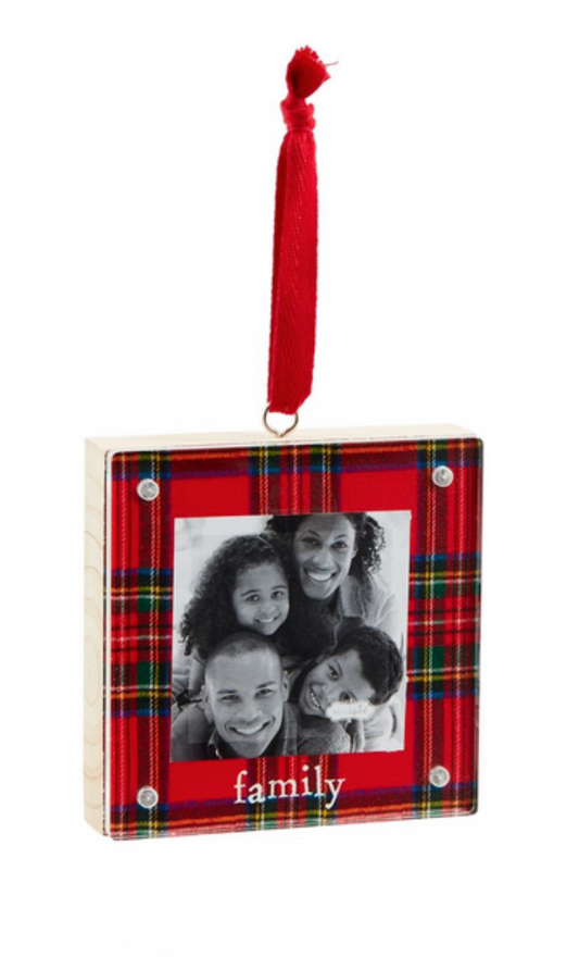 Family Frame Ornament