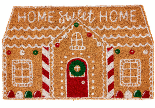 Lighted Gingerbread Mat