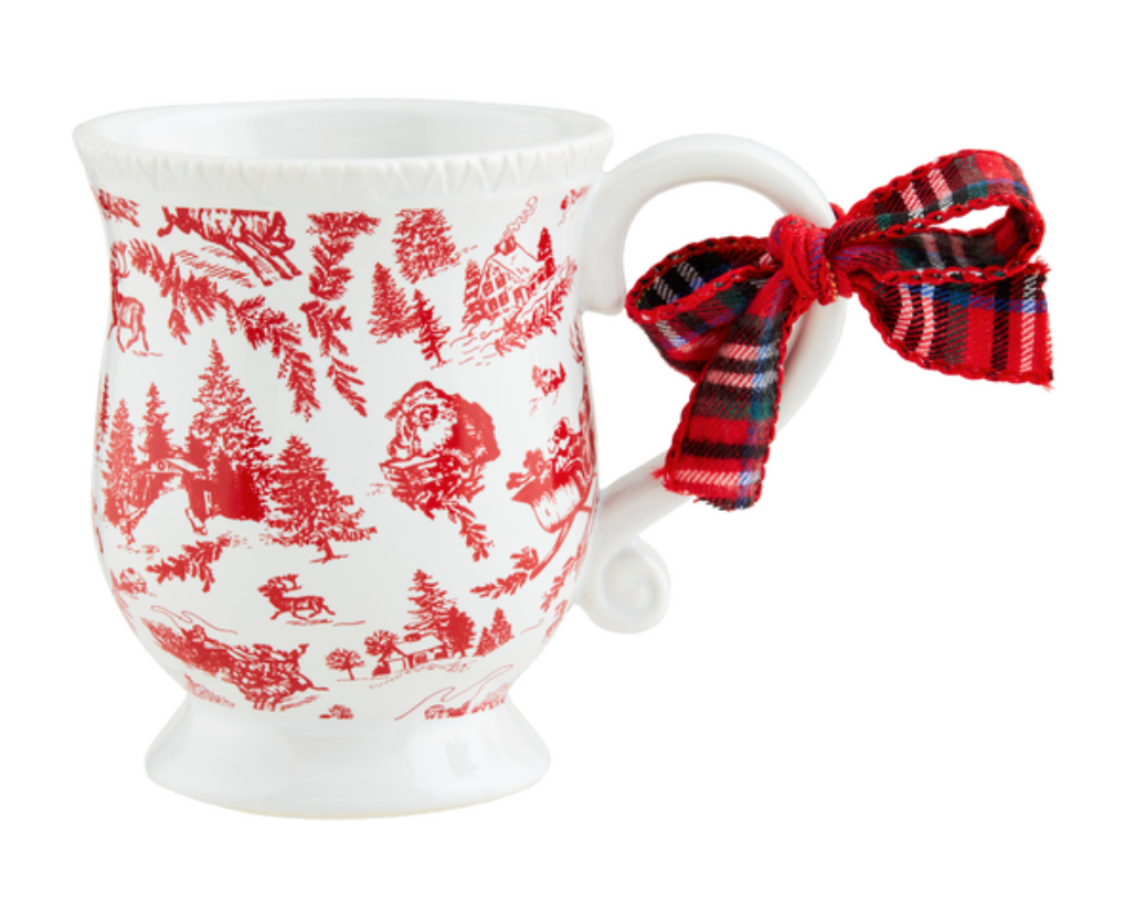 Sleigh Toile Mug