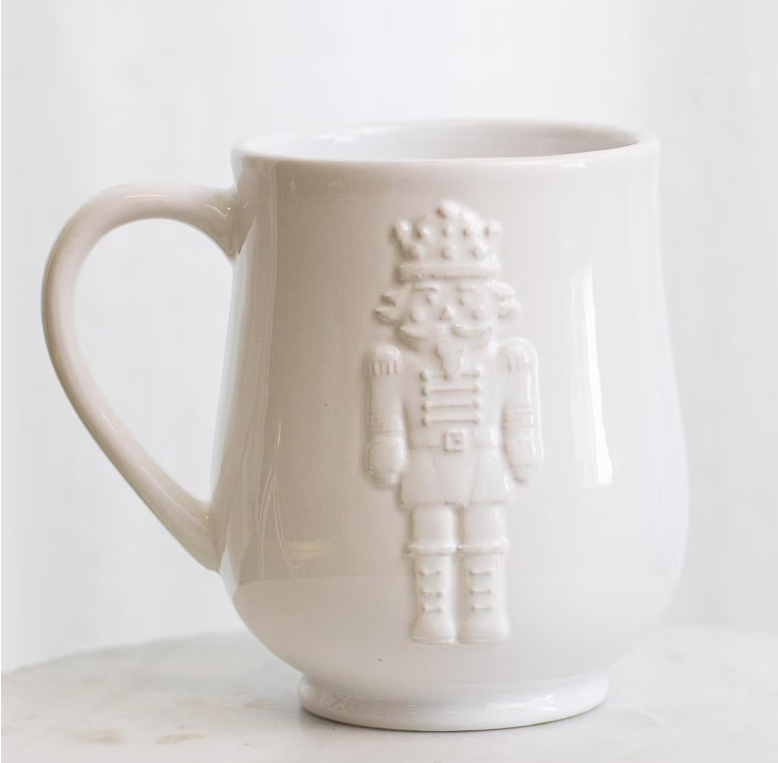 Nutcracker Embossed Mug