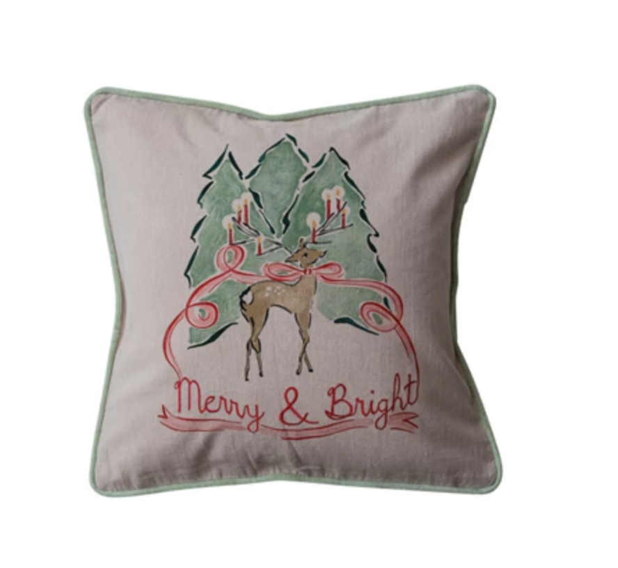 Merry & Bright Pillow