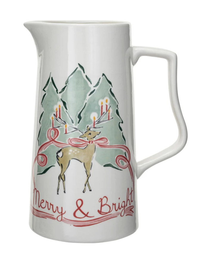 Merry & Bright Pitcher