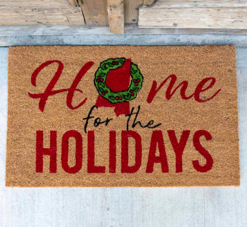 MS Home for the Holidays Doormat