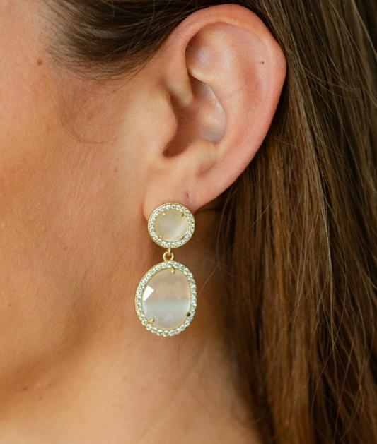 Clementine Drop Earrings