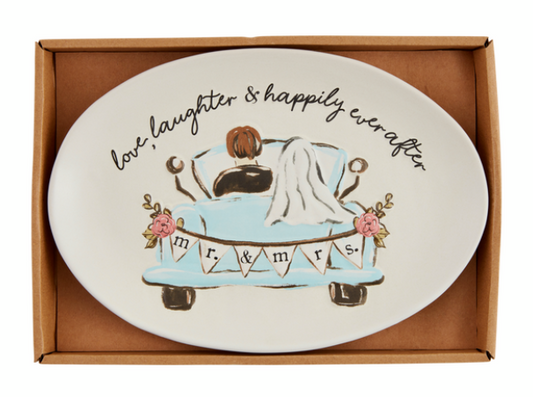 Wedding Boxed Sentiment Plate