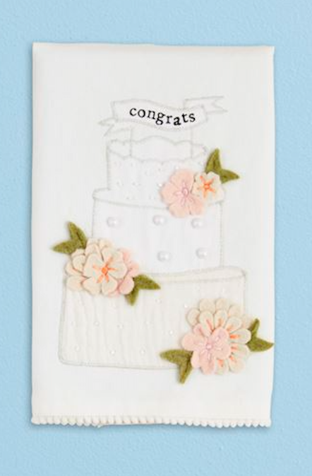 Congrats Wedding Tea Towel