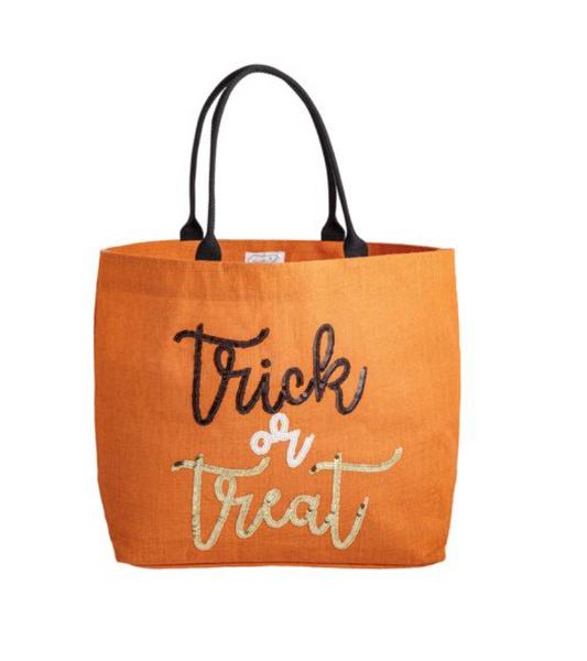 Trick or Treat Sparkle Tote