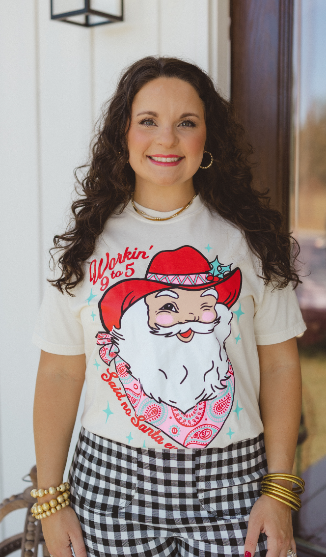 Western Santa Tee