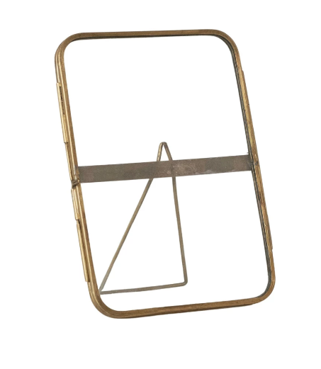 Brass & Glass Picture Frame