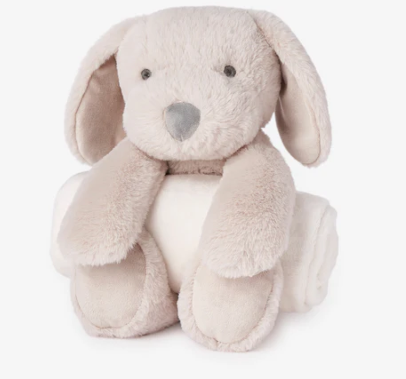 Puppy Bedtime Plush Blanket