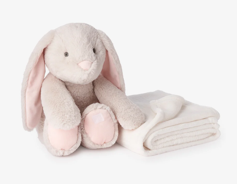Bunny Huggie with Blanket