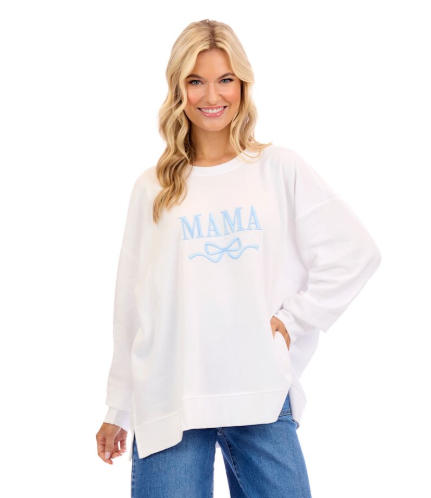 Mama Embroidered Sweatshirt