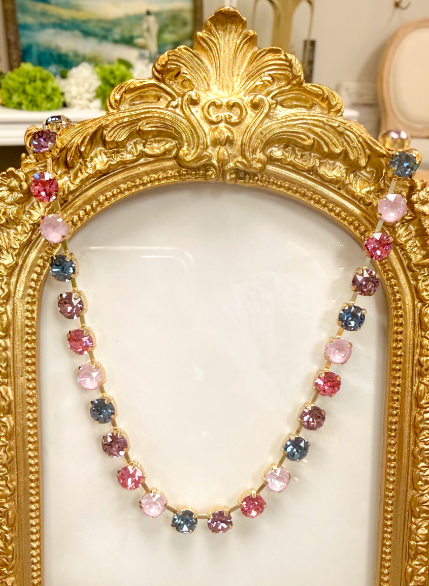 KMD Full Rhinestone Necklace