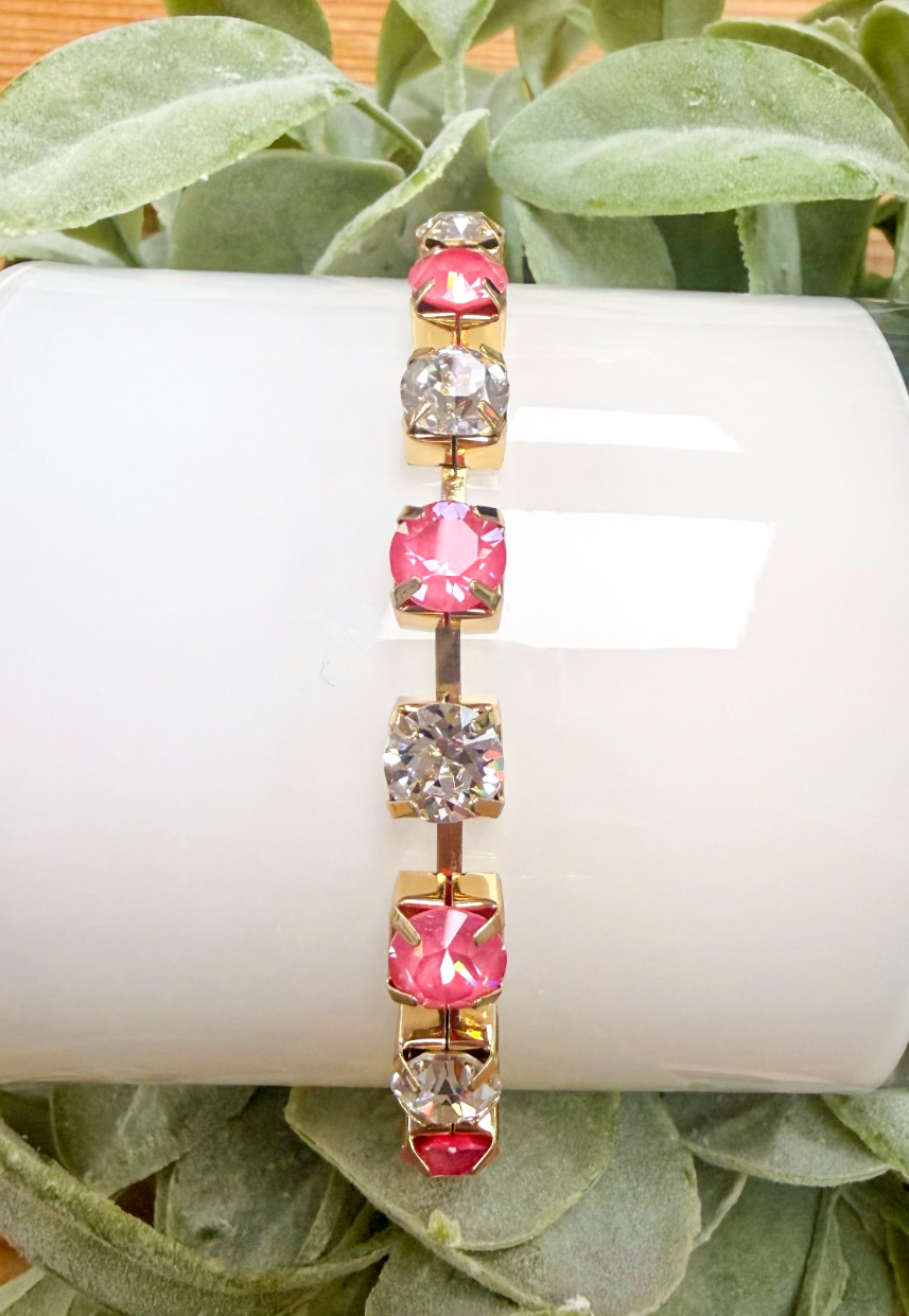 KMD Full Rhinestone Bracelet