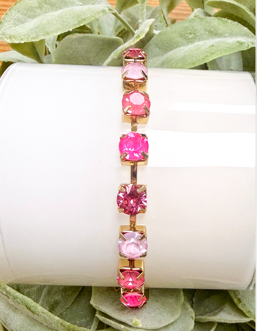 KMD Full Rhinestone Bracelet