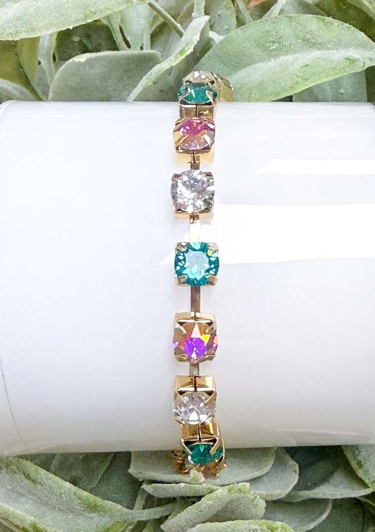 KMD Full Rhinestone Bracelet