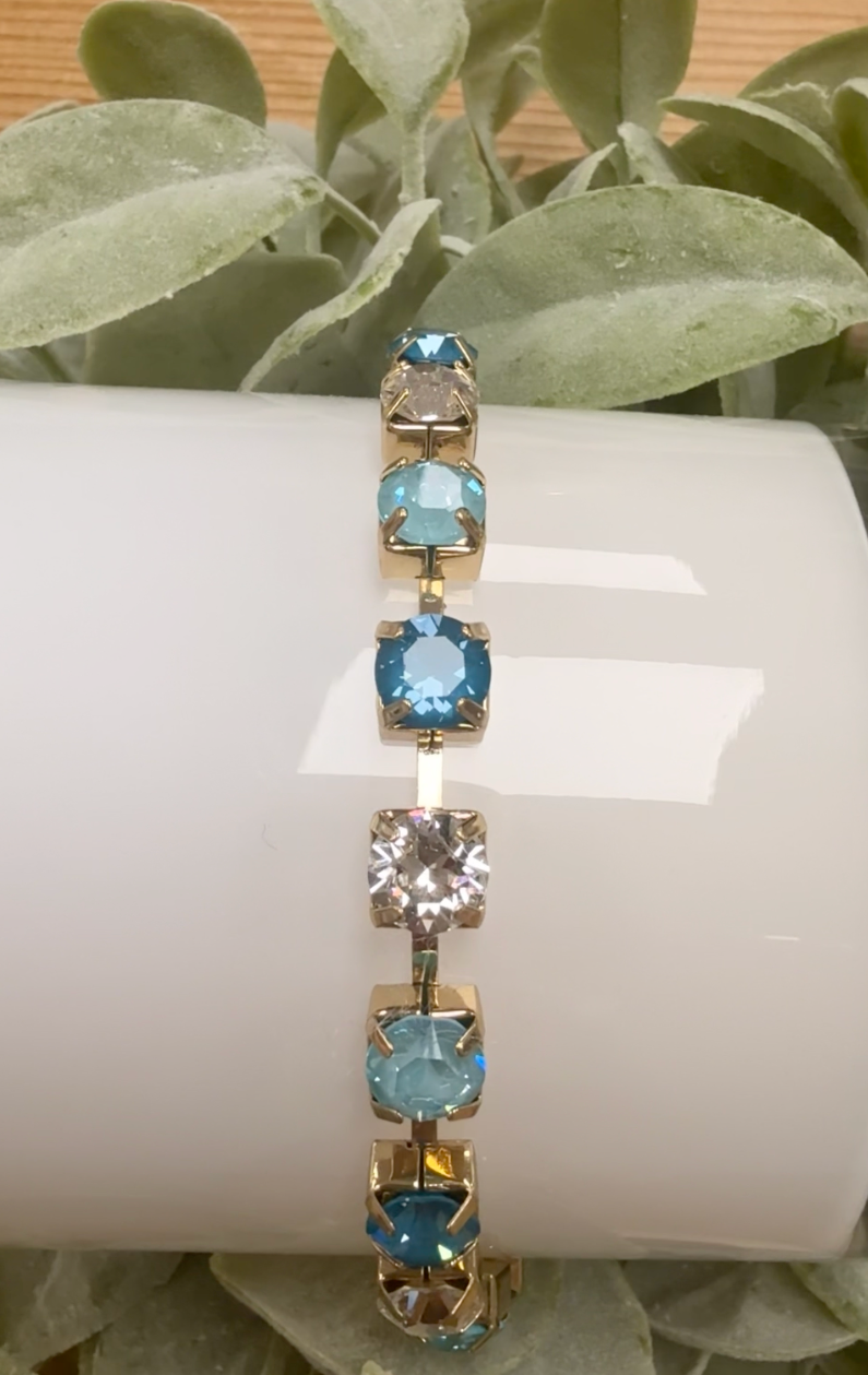KMD Full Rhinestone Bracelet