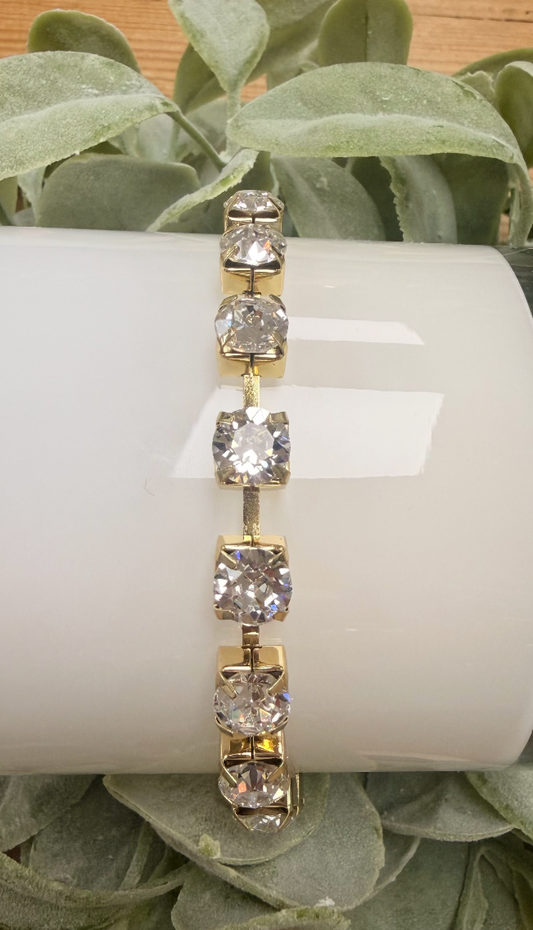 KMD Full Rhinestone Braclet