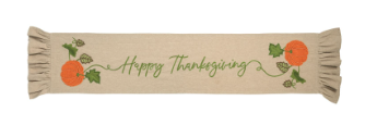 Happy Thanksgiving Beaded Runner
