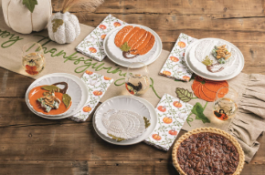 Happy Thanksgiving Beaded Runner