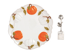 Pumpkin Gather Cookie Plate Set