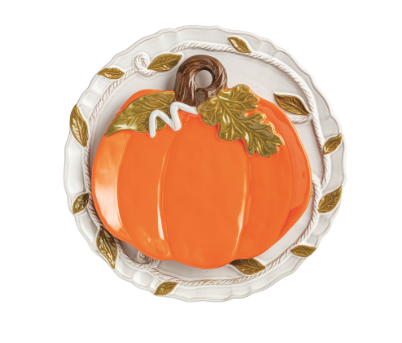 Orange Pumpkin Platter