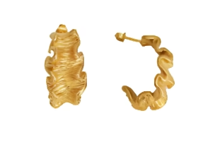 Ruffle Earrings