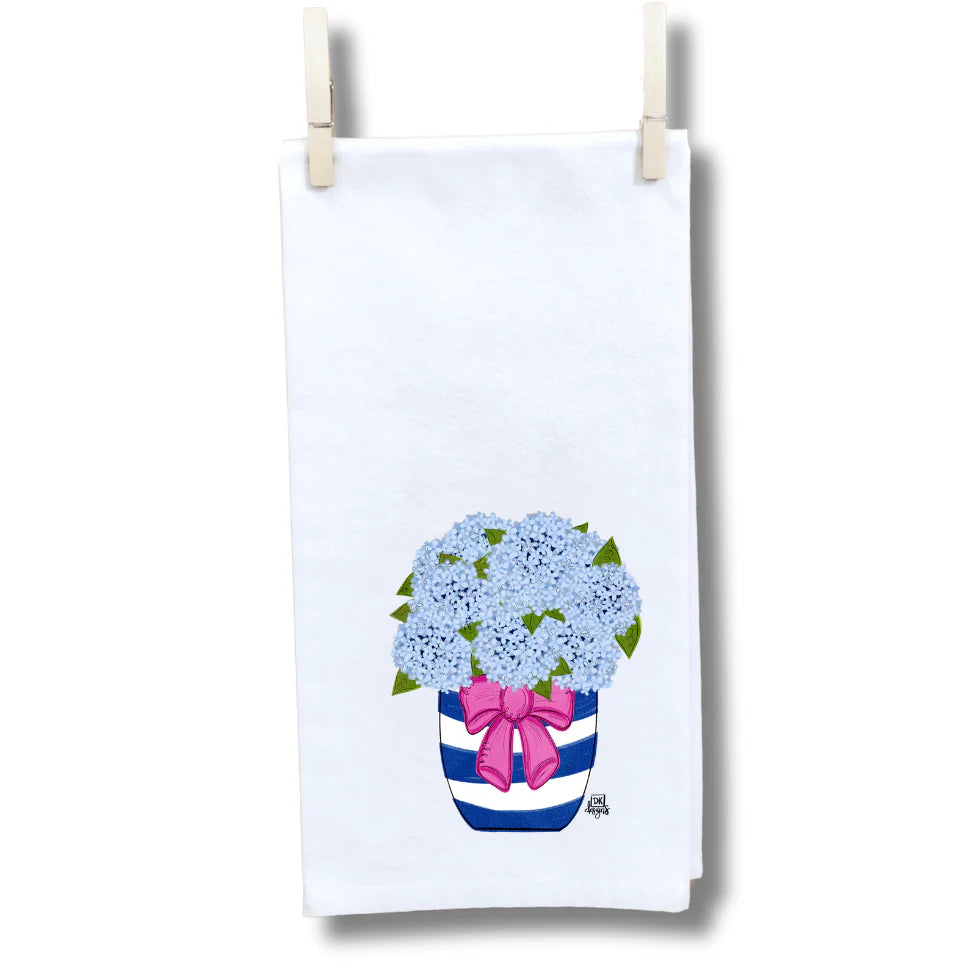 Hydrangea Jar Towel