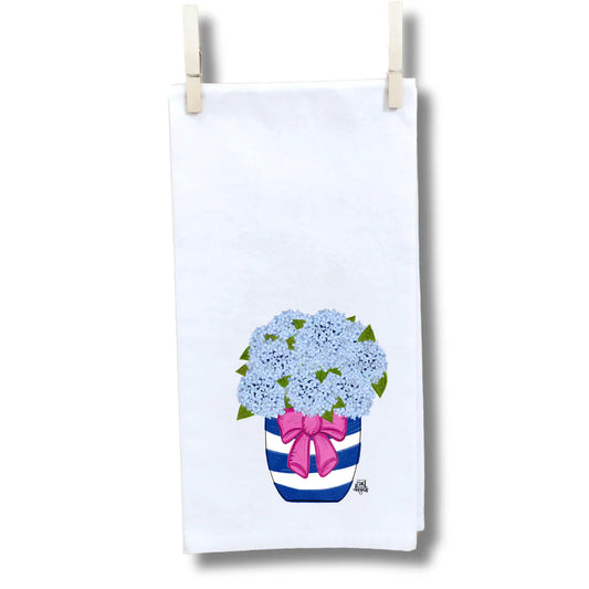 Hydrangea Jar Towel