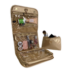 Nude & Gold Toiletry Case