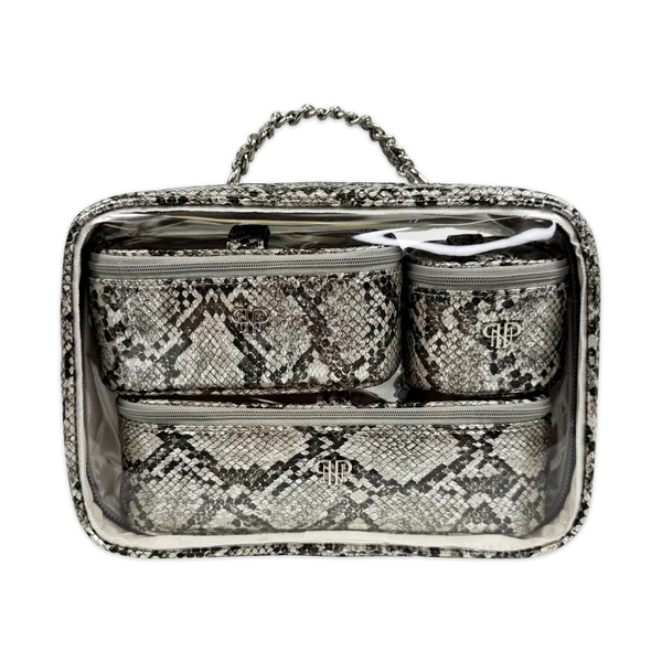 Silver Python Trio Jet Setter