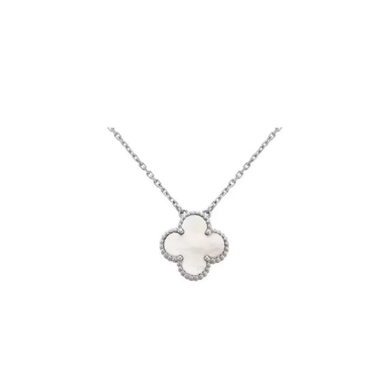 Silver Reversable Quatrefoil