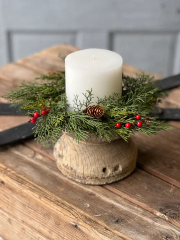 Alpine Berry Candle Ring